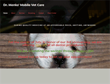 Tablet Screenshot of menksmobile.com
